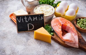 Healthy foods containing vitamin D